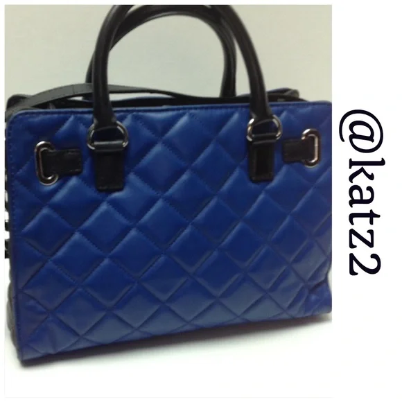 Michael Kors Quilted Leather Two-Toned Purse